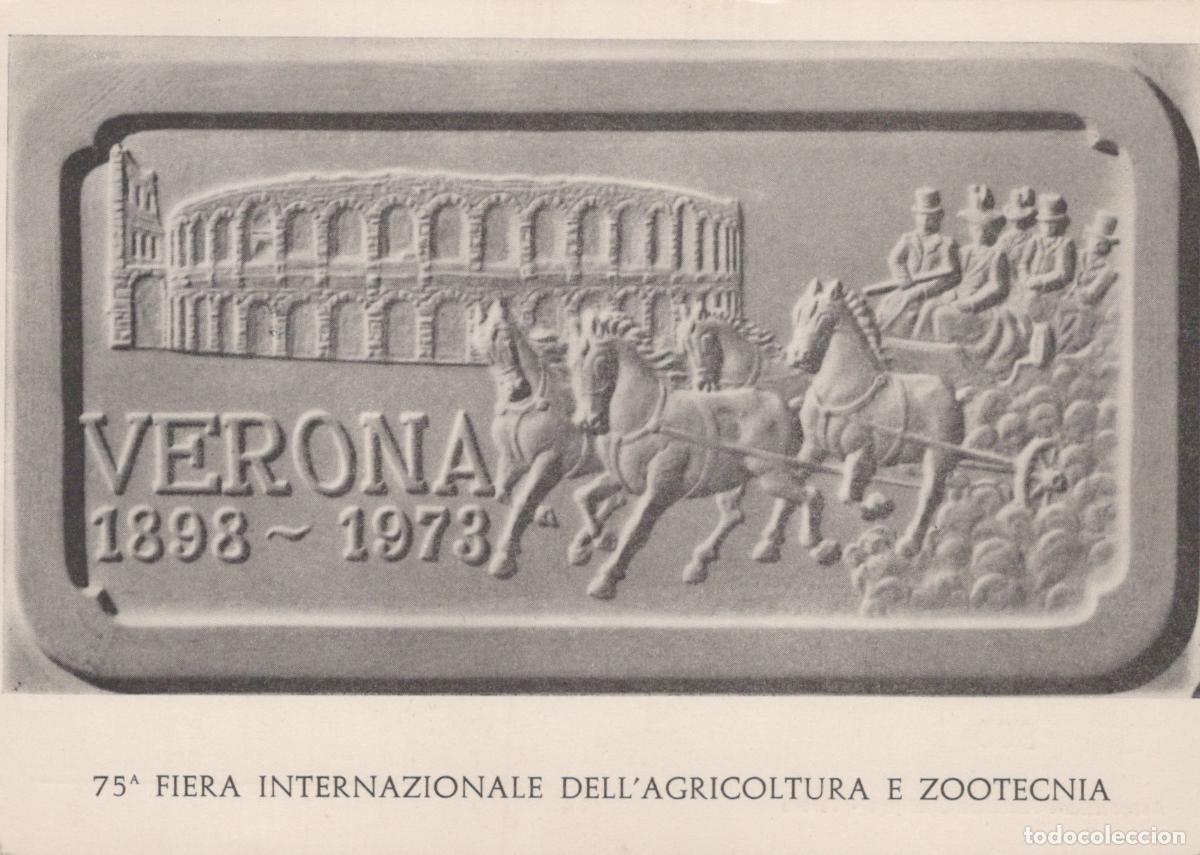 Postcards: Italy Verona 75th International Agriculture Zootechnics Fair 1973 *YAN218
