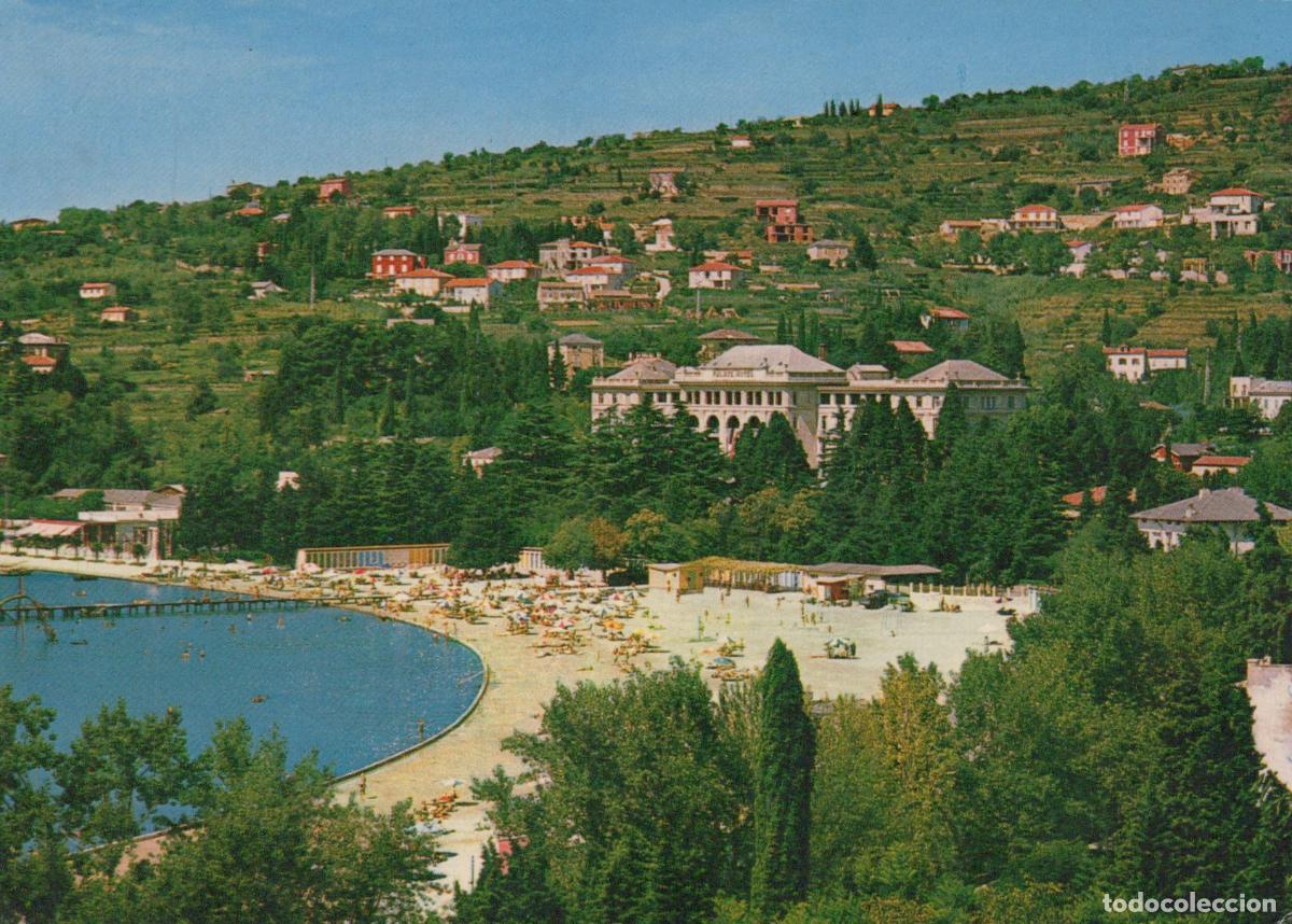 Postkarten: Slovenia Portorož Portoroz Beach and Palace Hotel Adriatic Coast Resort *YAN267