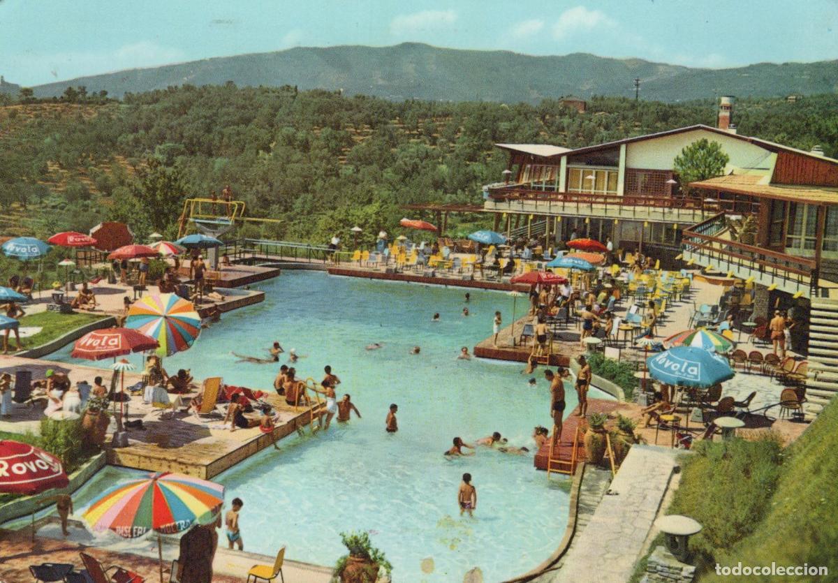 Postkarten: Italy Montecatini Terme Le Panteraie Pool Restaurant Dancing Hall *YAN284