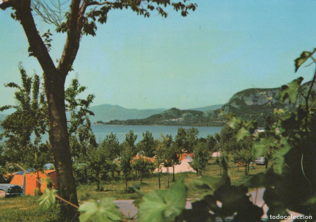 Postkarten: Italy Bardolino Lake Garda Camping la Rocca Landscape Real Photo *YAN283