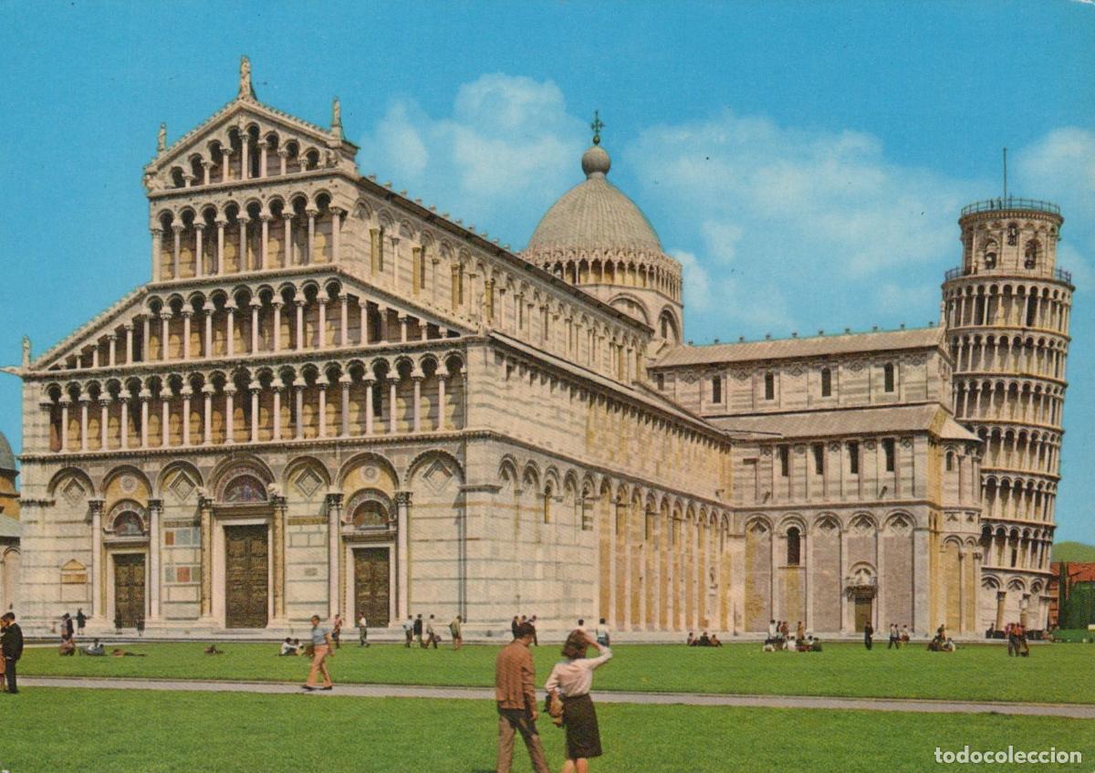 Postkarten: Italy Pisa Piazza Duomo Cathedral and Leaning Tower Unposted *YAN300