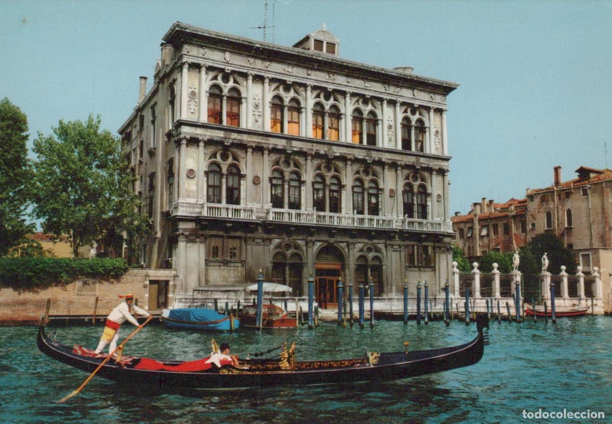 Postkarten: Italy Venice Palazzo Vendramin Calergi Grand Canal Gondola Unposted *YAN310