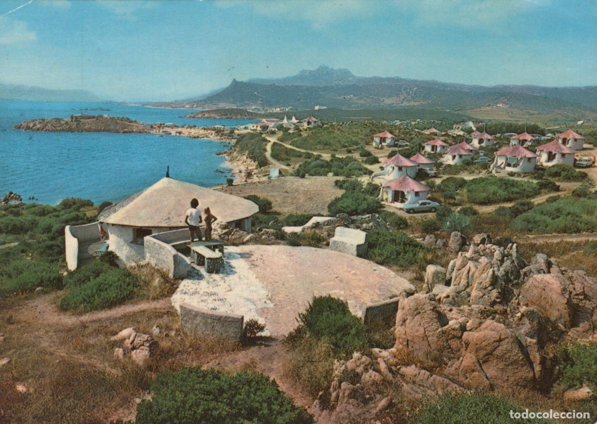 Postcards: Italy Arzachena Camping I Isuledda Sardinia Coastal Landscape View *YAN330
