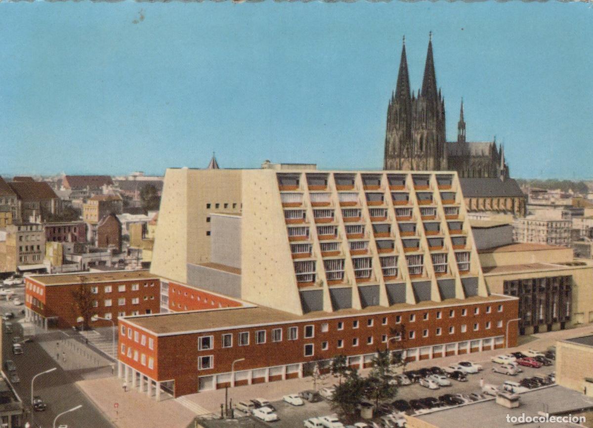 Postcards: Germany Cologne Opera House and Cathedral Modern Architecture City View *YAN251
