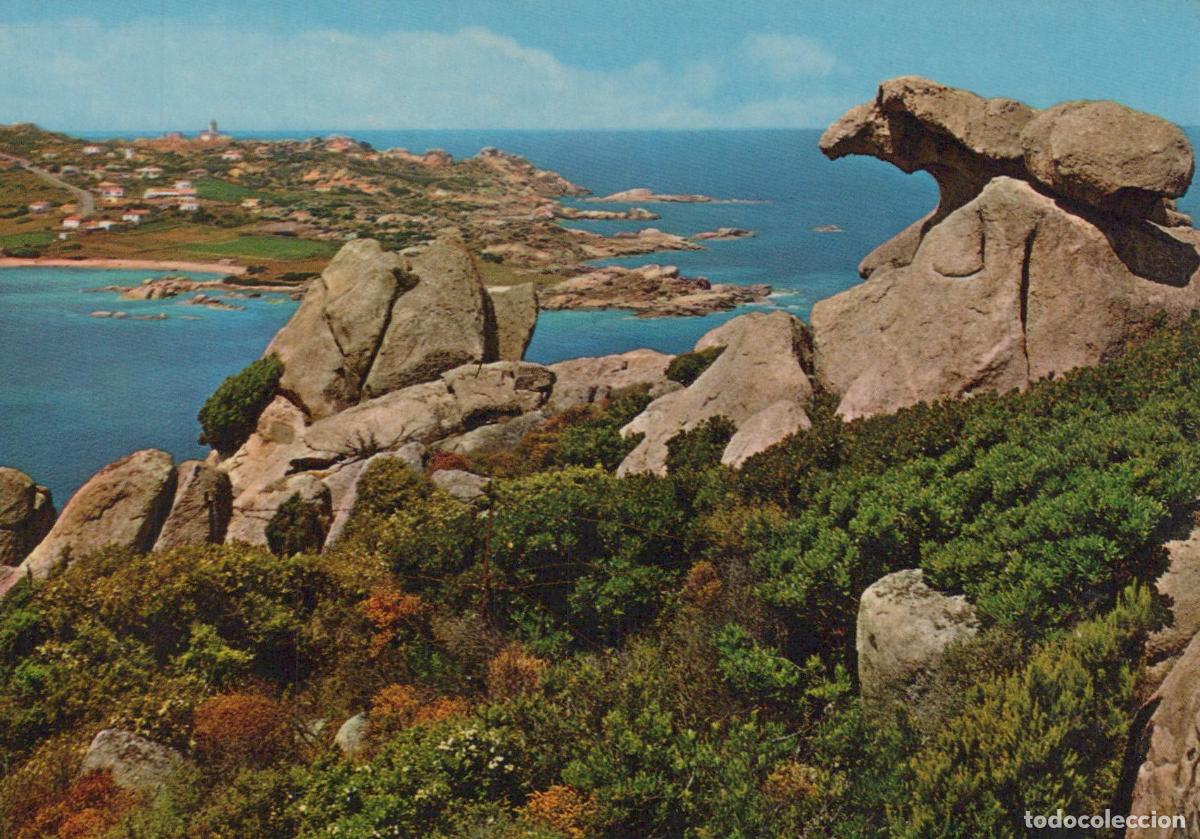 Postcards: Italy Santa Teresa Gallura Sardinia Capo Testa Rocky Coastline Unposted *YAN323