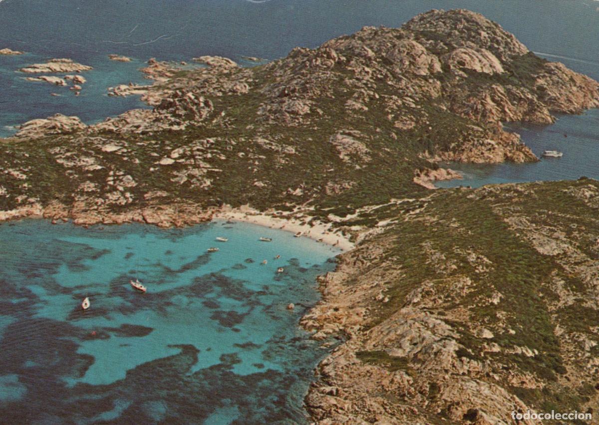 Postcards: Italy Mortorio Sardinia Island Costa Smeralda Aerial View Boats Unposted *YAN328