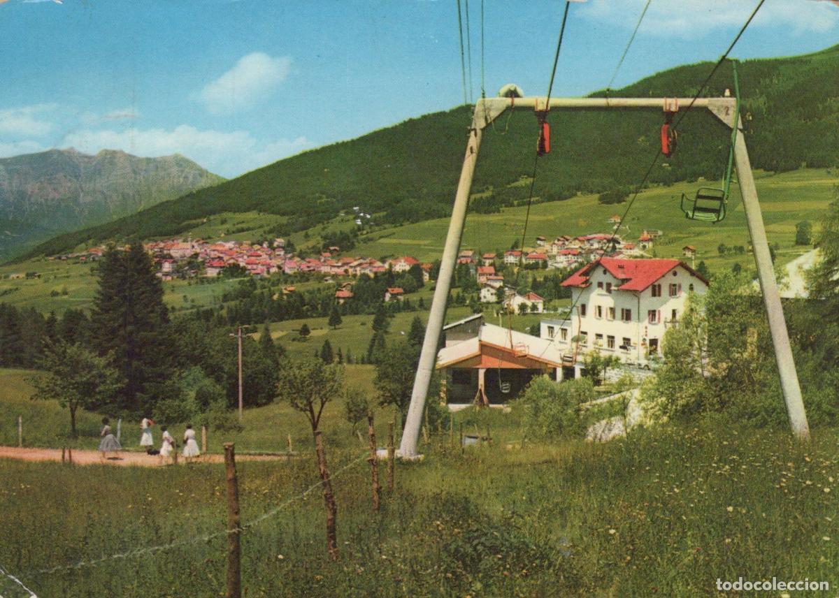 Postcards: Italy Folgaria Refugio Stelle D Italia Rope Railway Mountain Village *YAN343