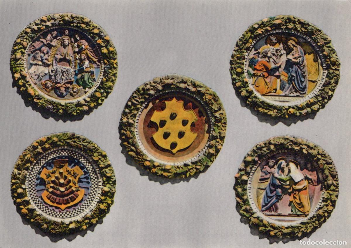 Postcards: Italy Pistoia Rosaces By Giovanni della Robbia At Ospedale del Unposted *YAN373