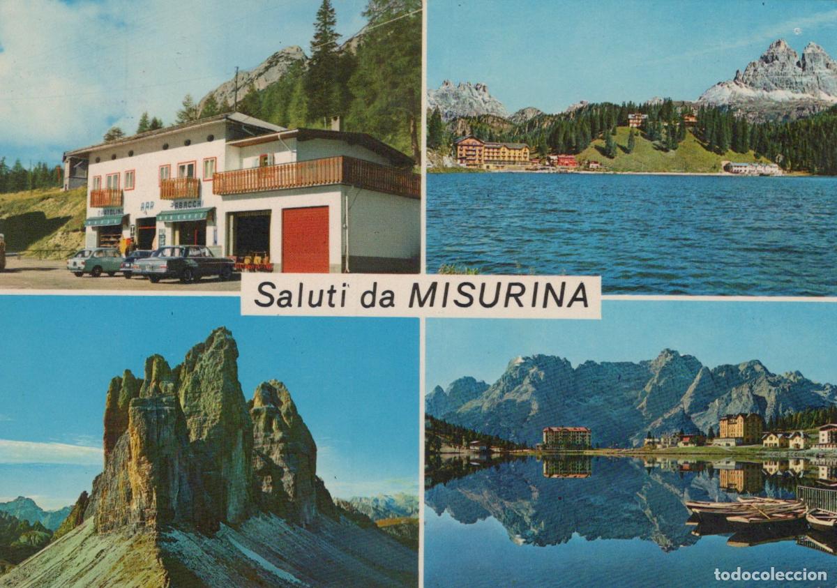 Postais: Italy Misurina Lake Dolomites Mountains Hotel Tre Croci Multi View *YAN430