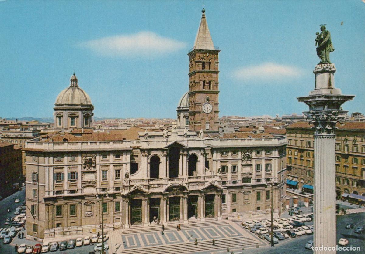 Cartoline: Italy Rome Basilica DI S Maria Maggiore Church Architecture Unposted *YAN448