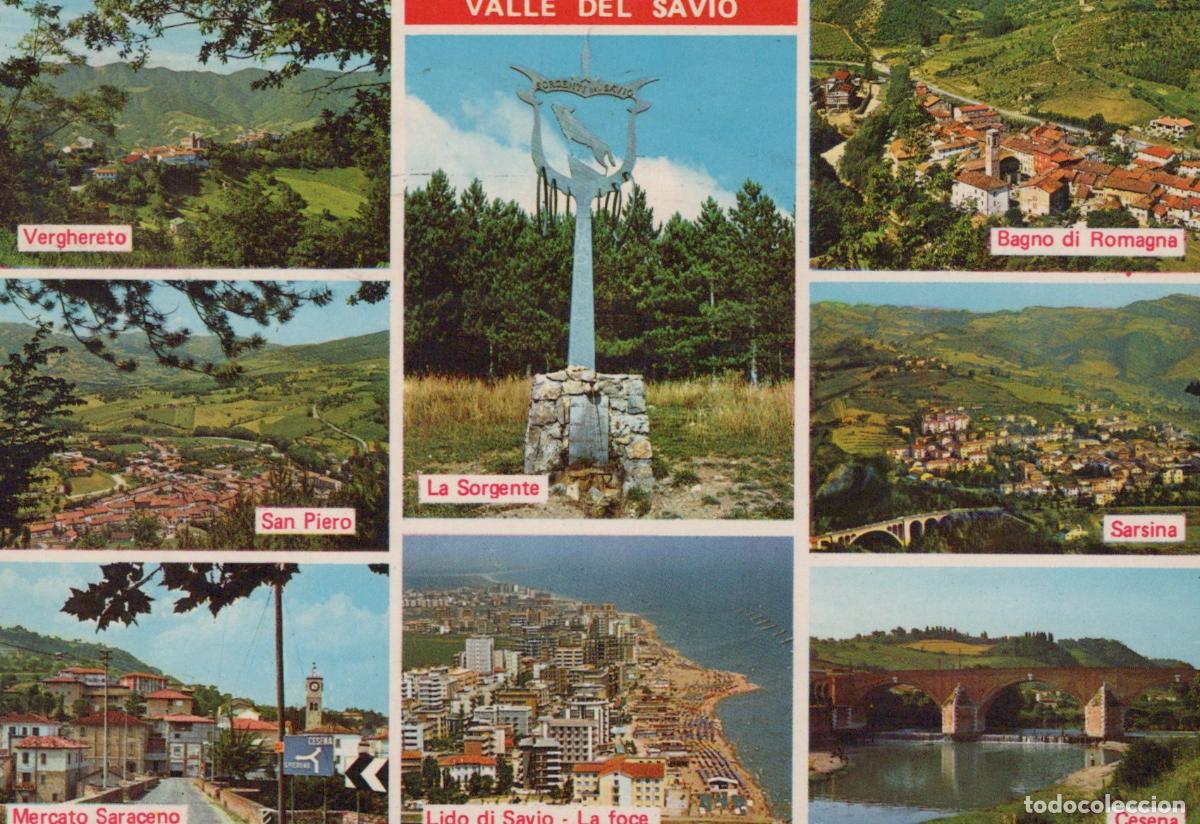 Postales: Italy Valle del Savio Multi View Verghereto Bagno DI Romagna San Piero *YAN478