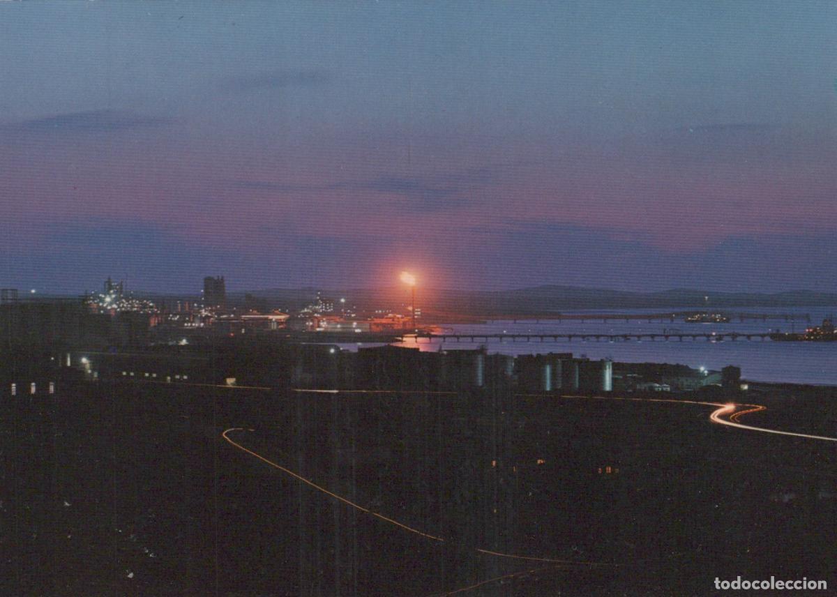 Postales: Italy Porto Torres Sardinia Industrial Area At Night Cityscape Unposted *YAN331