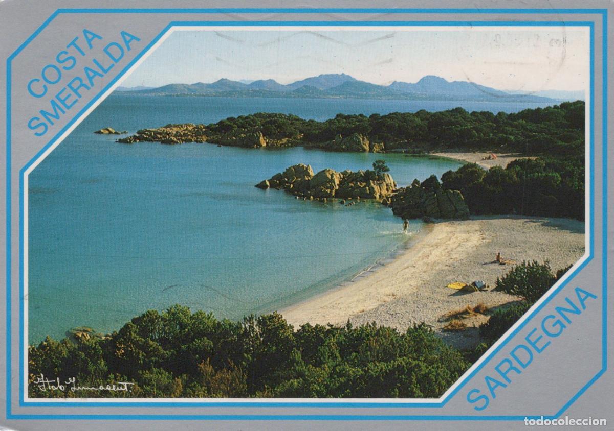 Postales: Italy Capriccioli Sardinia Costa Smeralda Beach Scenic View *YAN489