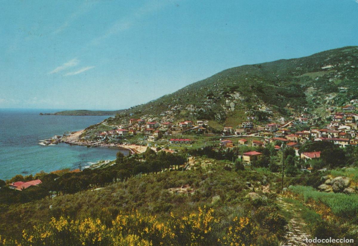 Postkarten: Italy Marina DI Campo Elba Island Coastal Town Landscape View *YAN346