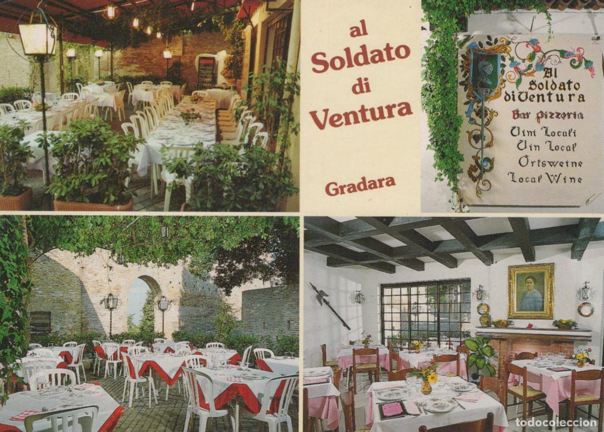 Postkarten: Italy Gradara Al Soldato DI Ventura Restaurant Interior Unposted *YAN357