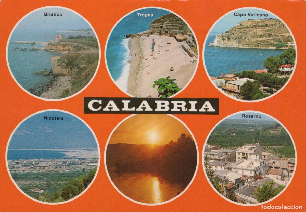 Postales: Italy Briatico Tropea Capo Vaticano Nicotera Rosarno Multi View Stampato *YAN523