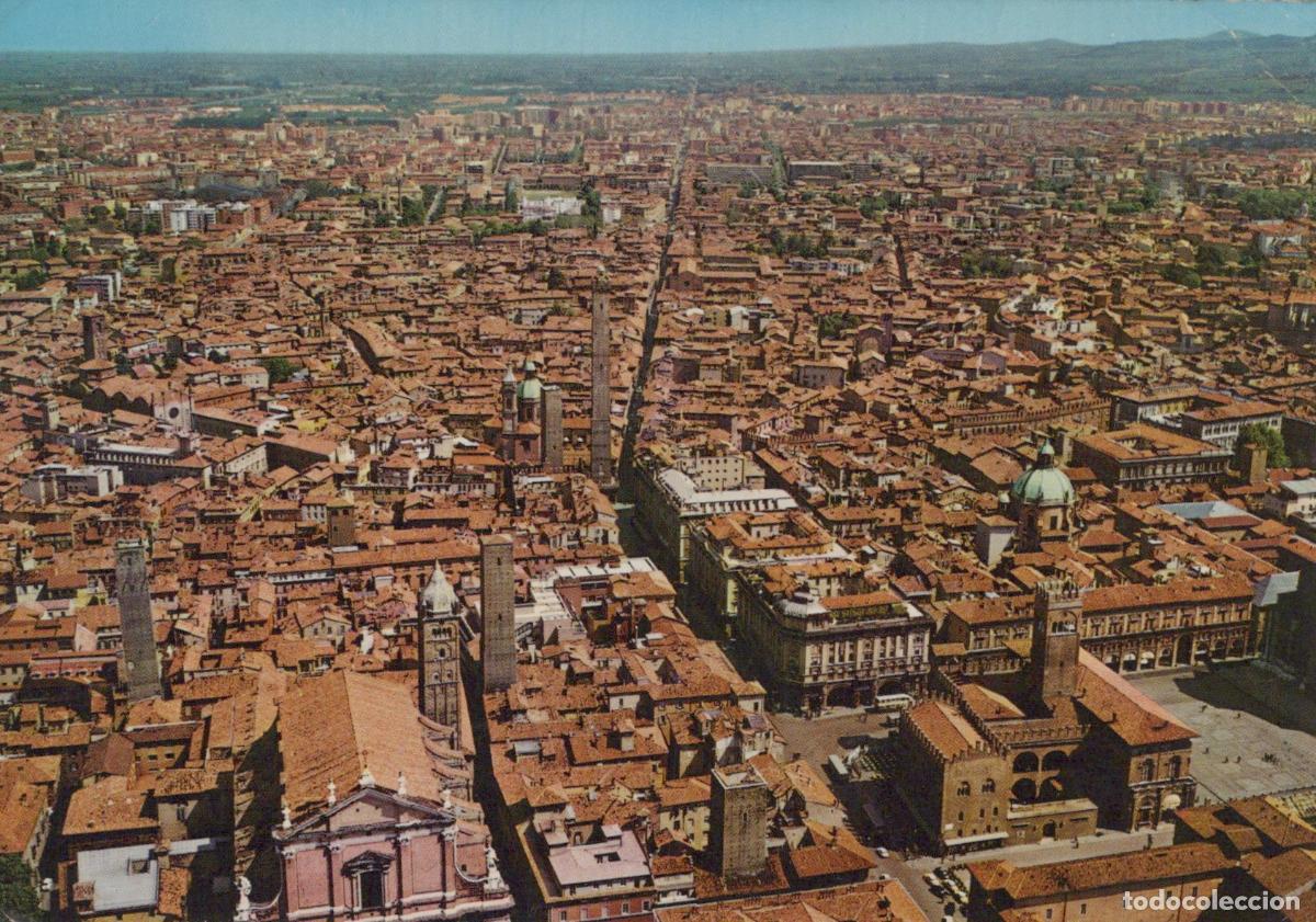 Cartes Postales: Italy Bologna Aerial View Cityscape Asinelli Garisenda Towers *YAN376