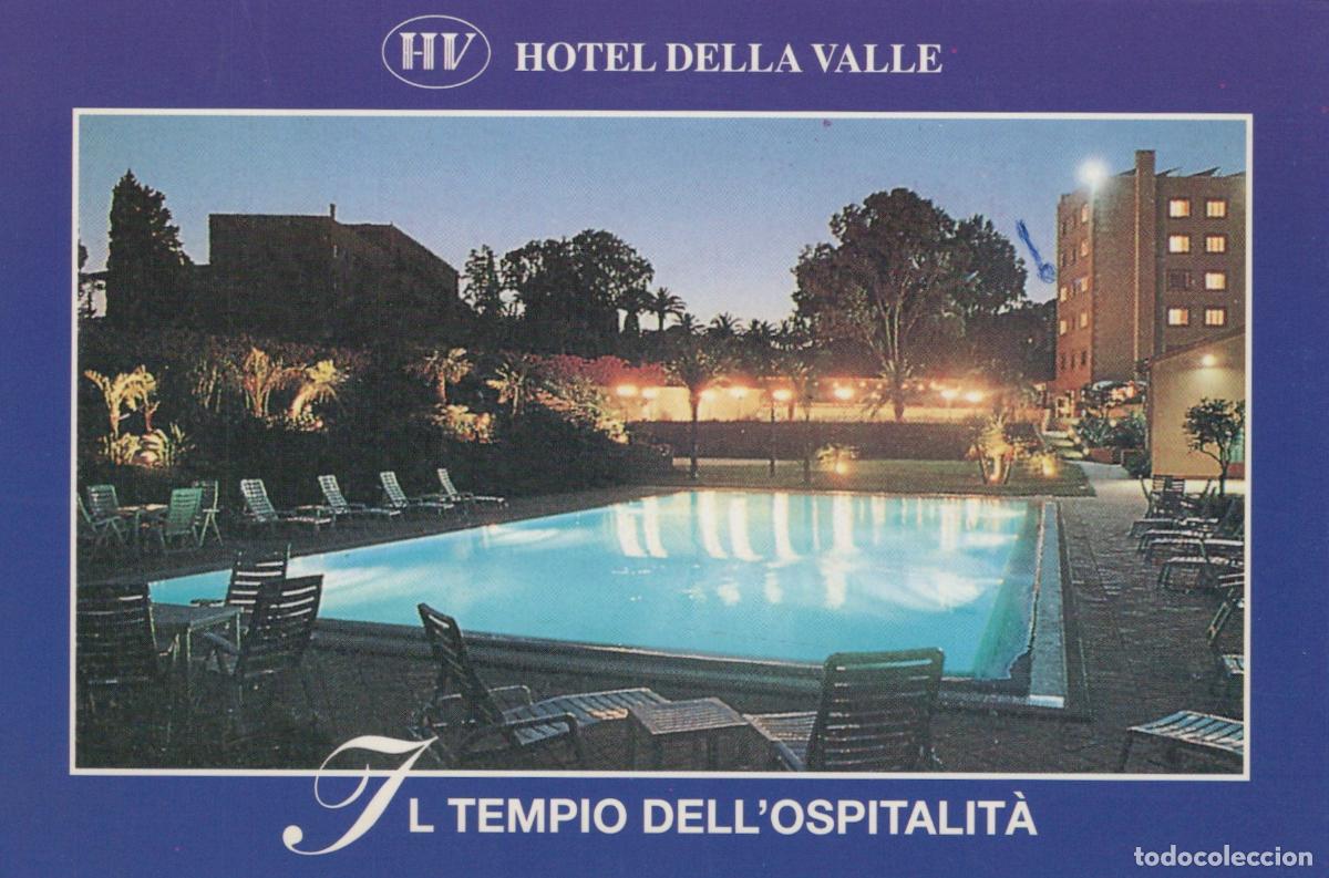 Cartes Postales: Italy Agrigento Hotel della Valle Swimming Pool At Night L Tempio Dell *YAN397