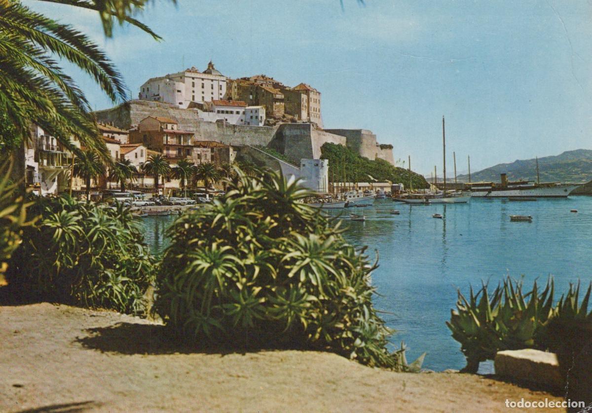 Cartoline: France Calvi Citadel and Harbor View With Boats *YAN558