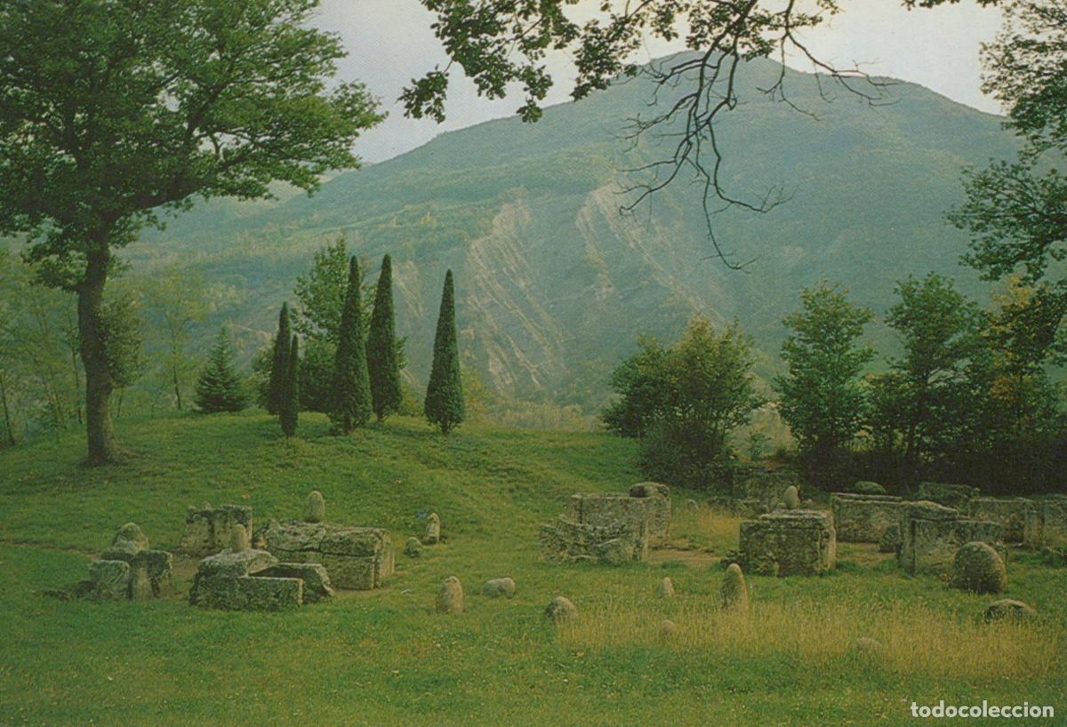 Cartoline: Italy Marzabotto Bologna Etruscan Town Eastern Necropolis Ancient Ruins *YAN402
