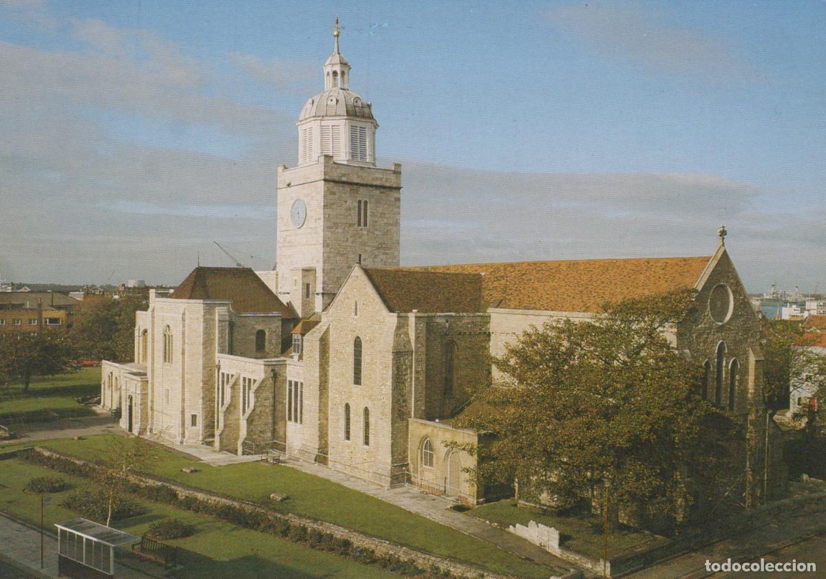 Cartoline: United Kingdom Portsmouth Cathedral From the South East *YAN574
