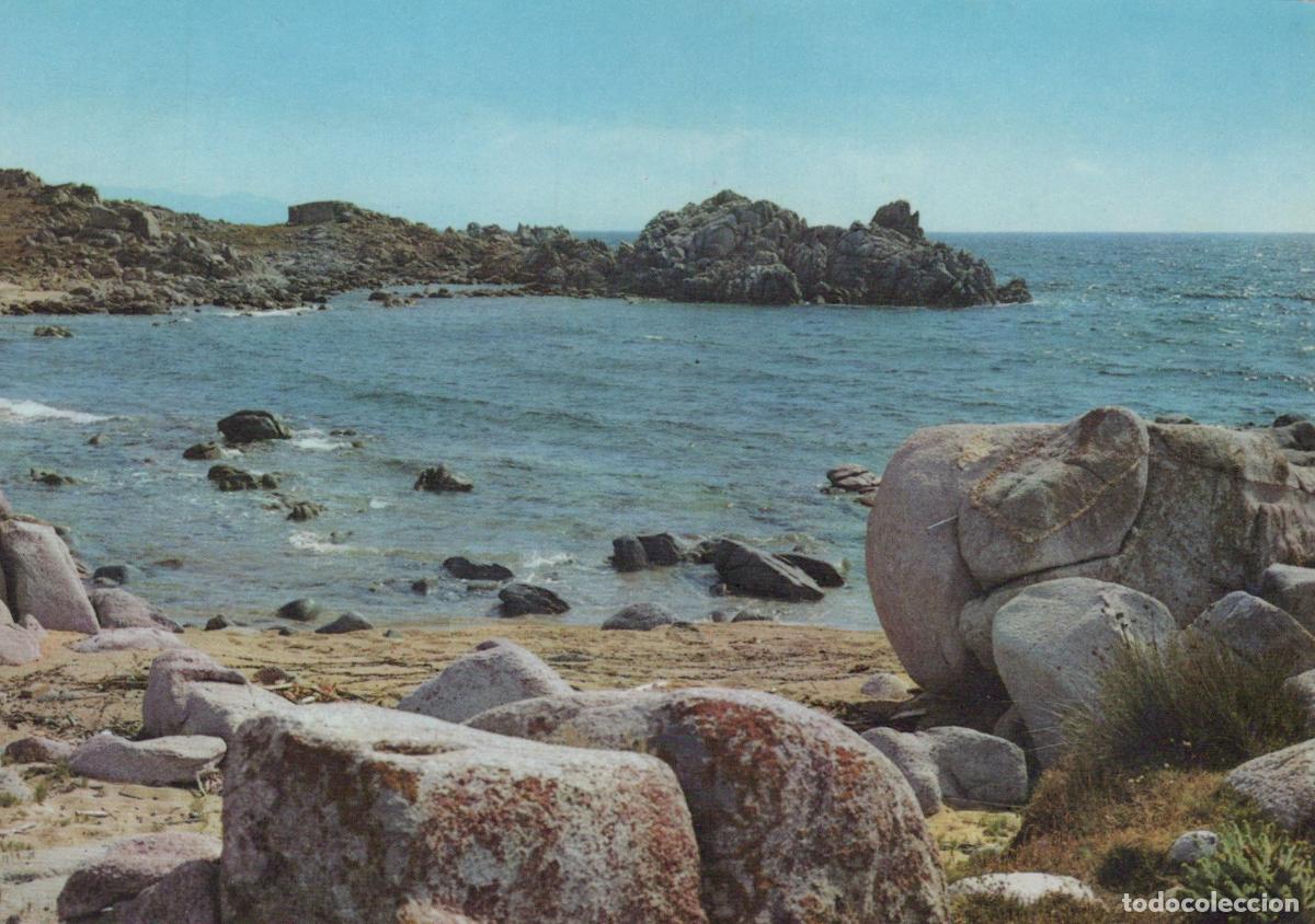 Cartoline: Italy La Corba Sardinia Rocky Beach Landscape 1965 *YAN417