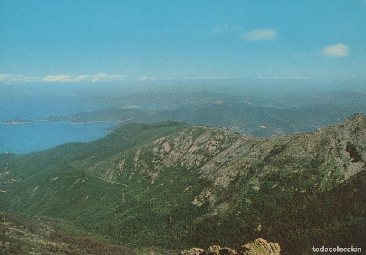 Cartoline: Italy Elba Island View From Monte Capanne Mountain Scenic Unposted *YAN594
