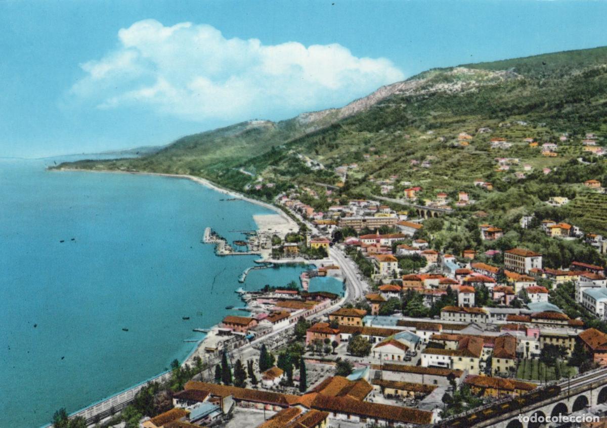 Cartoline: Italy Trieste Barcola Coastal Town Seascape Hillside View Unposted *YAN630