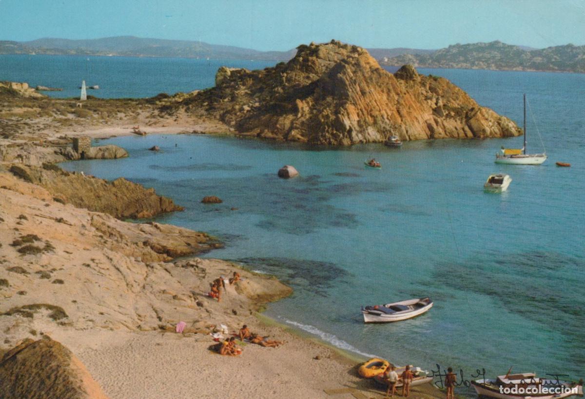 Postales: Italy La Maddalena Sardinia Cala Corsara Beach Maddalena Archipelago *YAN441