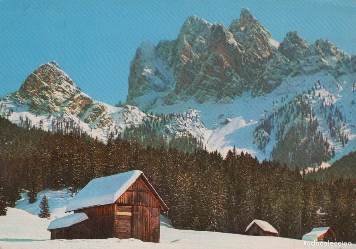 Cartoline: Italy Pustertal Braies Vecchia Alprags D&uuml;rrenstein Mountain Winter *YAN635