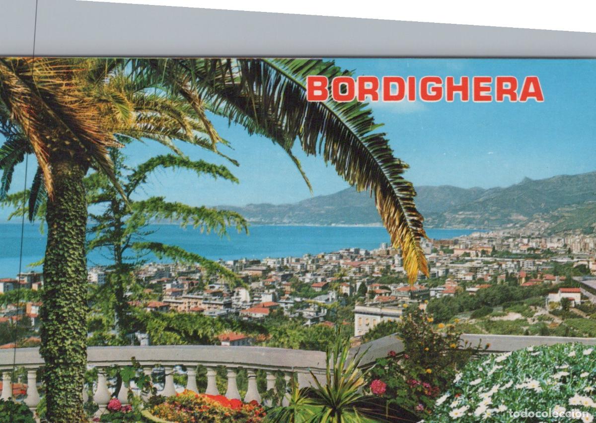Postcards: Italy Bordighera Eastern General View Palm Trees Riviera Dei Unposted *YAN623