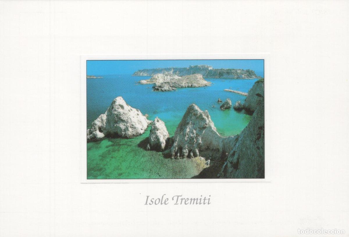 Postais: Italy Tremiti Islands Rocky Coastline and Clear Turquoise Sea Unposted *YAN643