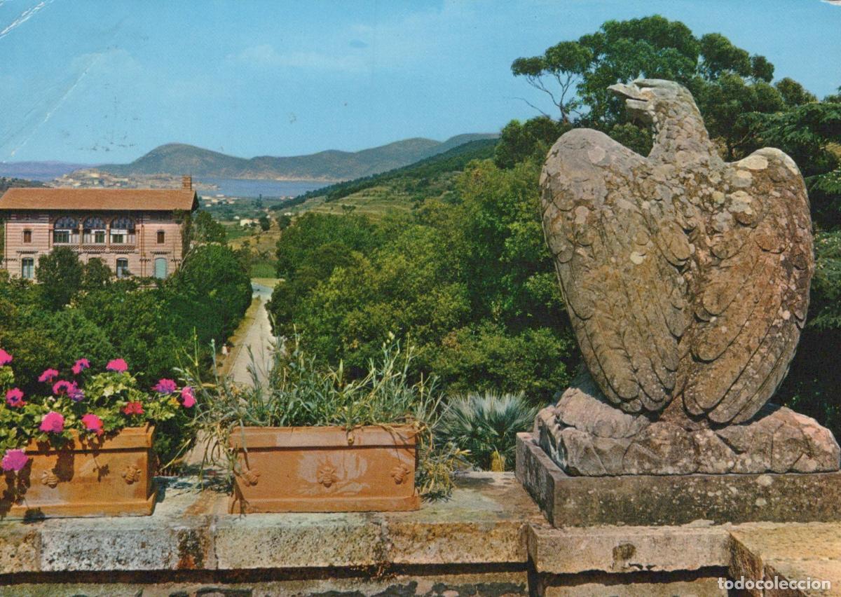 Cartoline: Italy Portoferraio Isola D Elba Villa Napoleonica DI S Martino Eagle *YAN482