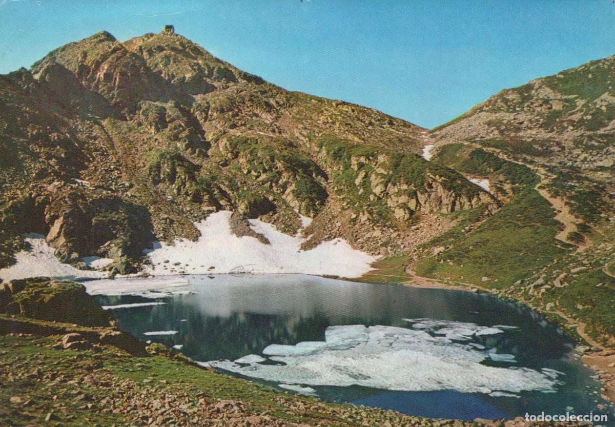 Cartoline: Italy Oropa Santuario D Lago Monte Mucrone Mountain Lake With Ice *YAN694