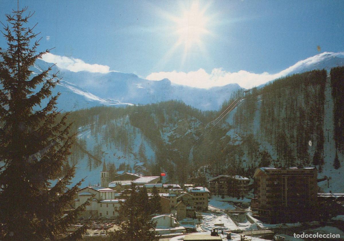 Cartes Postales: Italy Madesimo Winter Mountain Village Ski Resort Landscape Sunny Day *YAN699
