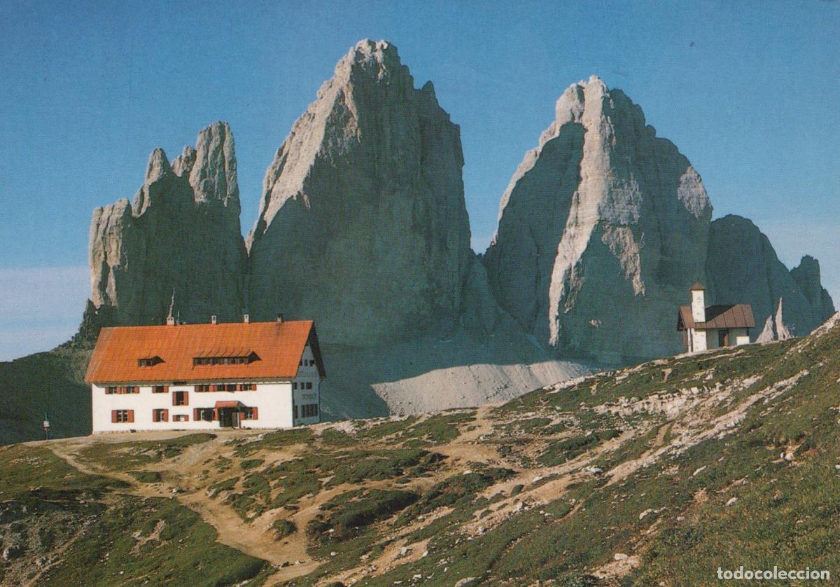 Postcards: Italy Auronzo DI Cadore Dolomites Tre Cime DI Lavaredo Rifugio Locatelli *YAN710