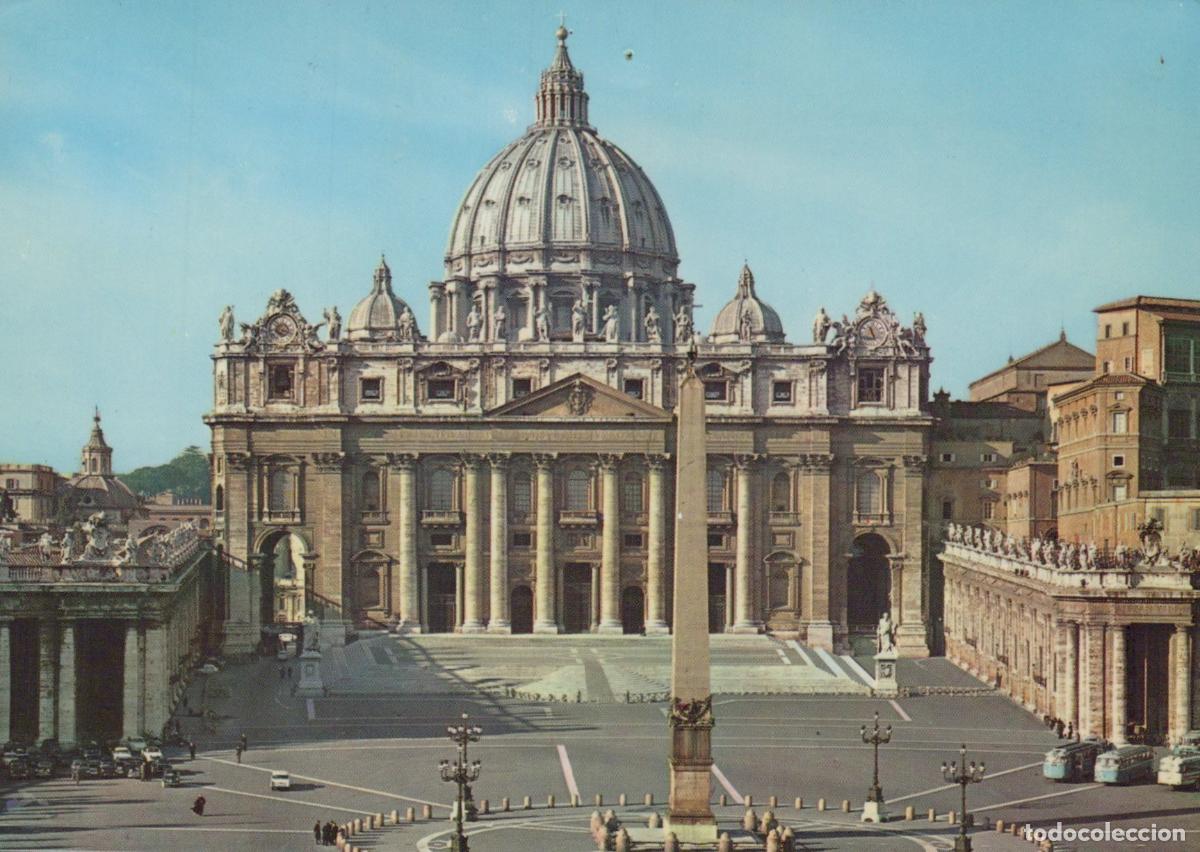 Postais: Vatican City Vatican City St Peter S Square and Basilica Architecture *YAN698