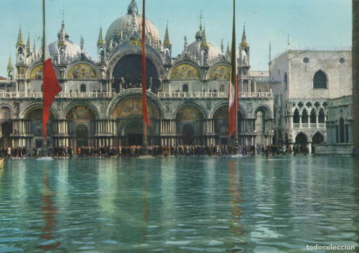 Cartoline: Italy Venice St Mark S Square Exceptional High Tide Flooding Unposted *YAN715