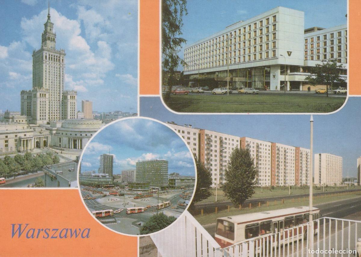 Postais: Poland Warsaw City Views Palace of Culture Victoria Hotel Unposted *YAN719