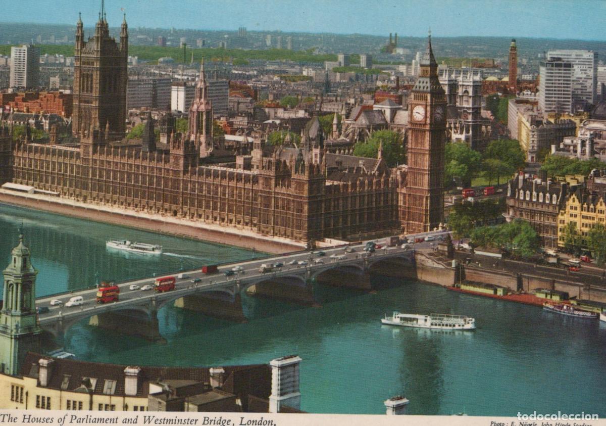 Postales: United Kingdom London Houses of Parliament Westminster Bridge Unposted *YAN567