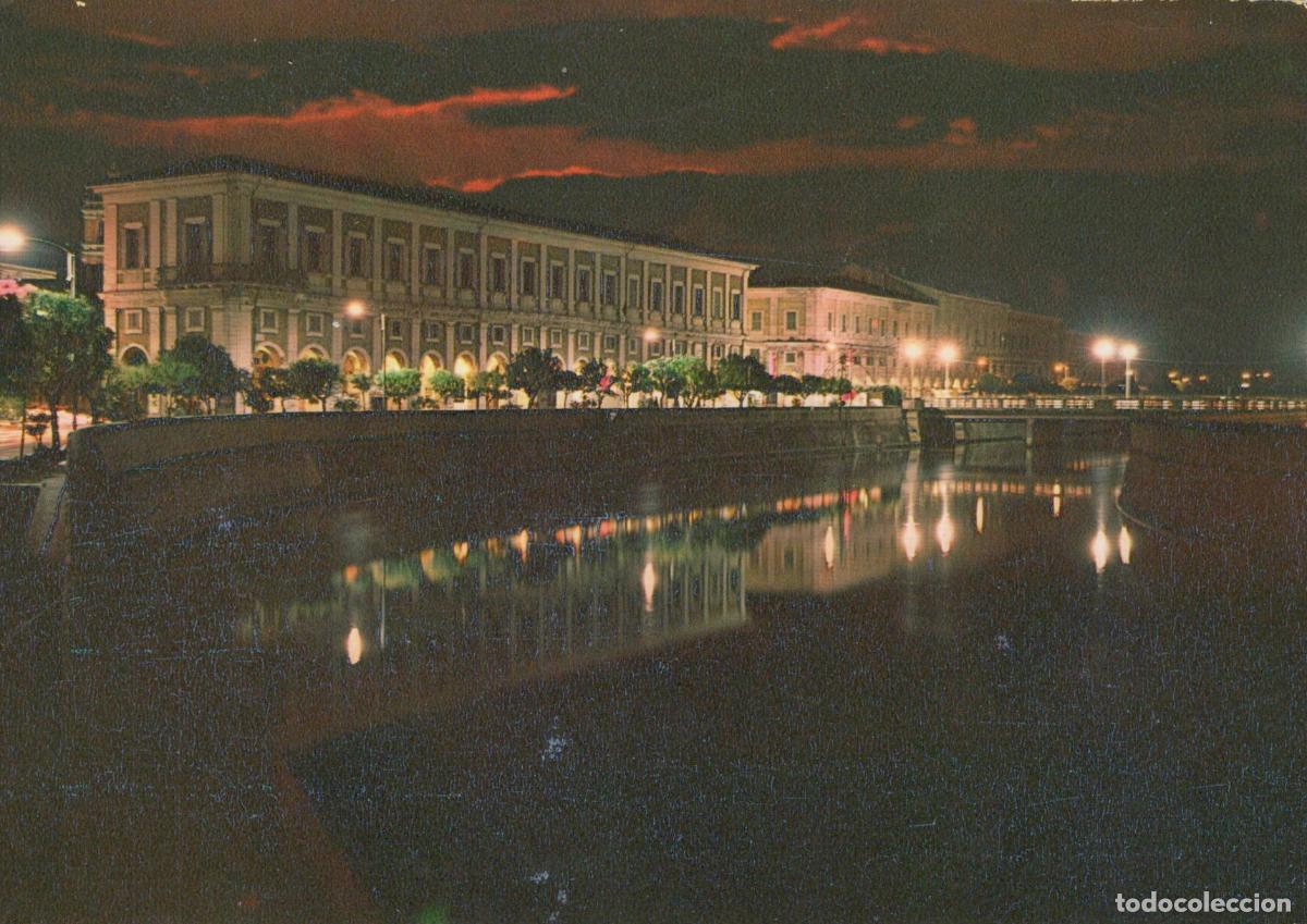Postcards: Italy Senigallia Misa River and Herculean Arcades At Night Architecture *YAN794