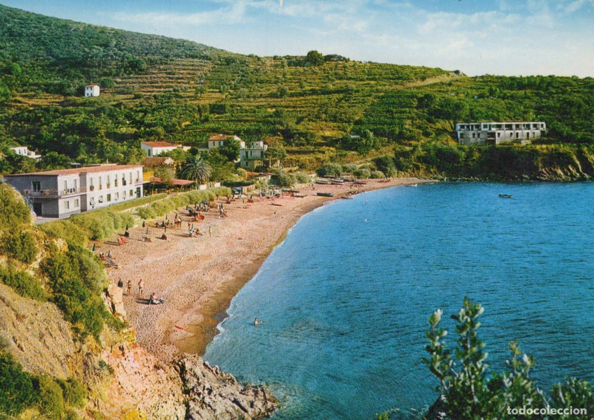 Postales: Italy Isola D Elba Spiaggia Stella Maris Beach Scene Unposted *YAN587