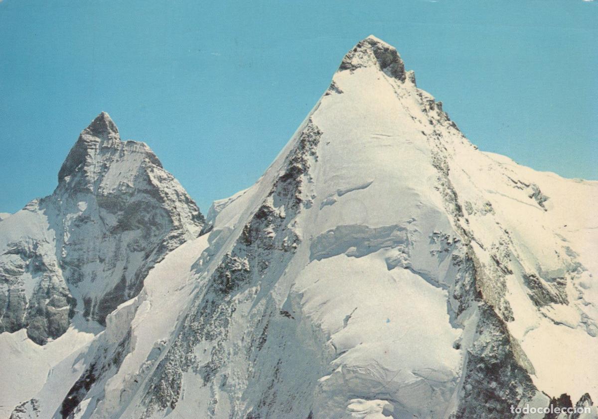 Postales: Italy Valpelline Matterhorn West Wall Dent D H&eacute;rens Summit Snow *YAN828