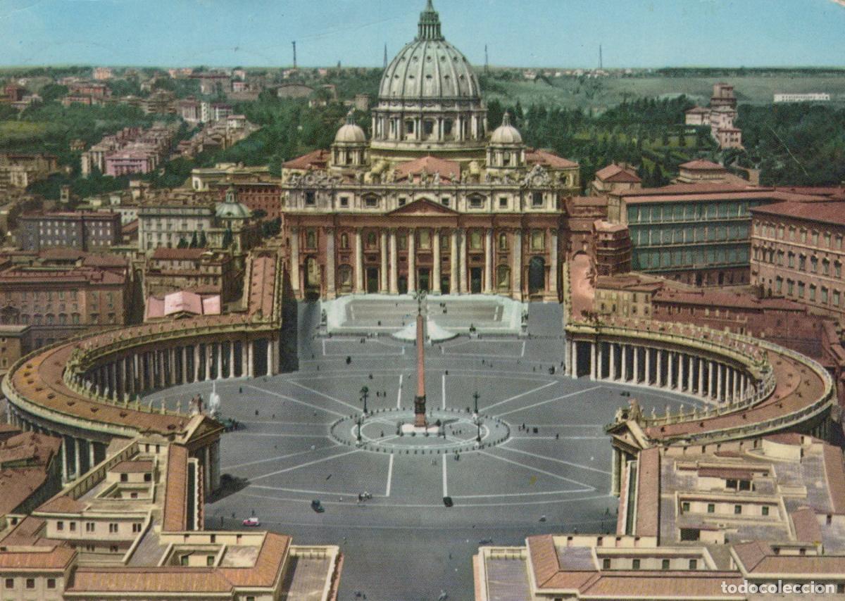 Cartes Postales: Vatican City Vatican City Aerial View of St Peter S Square and Basilica *YAN843