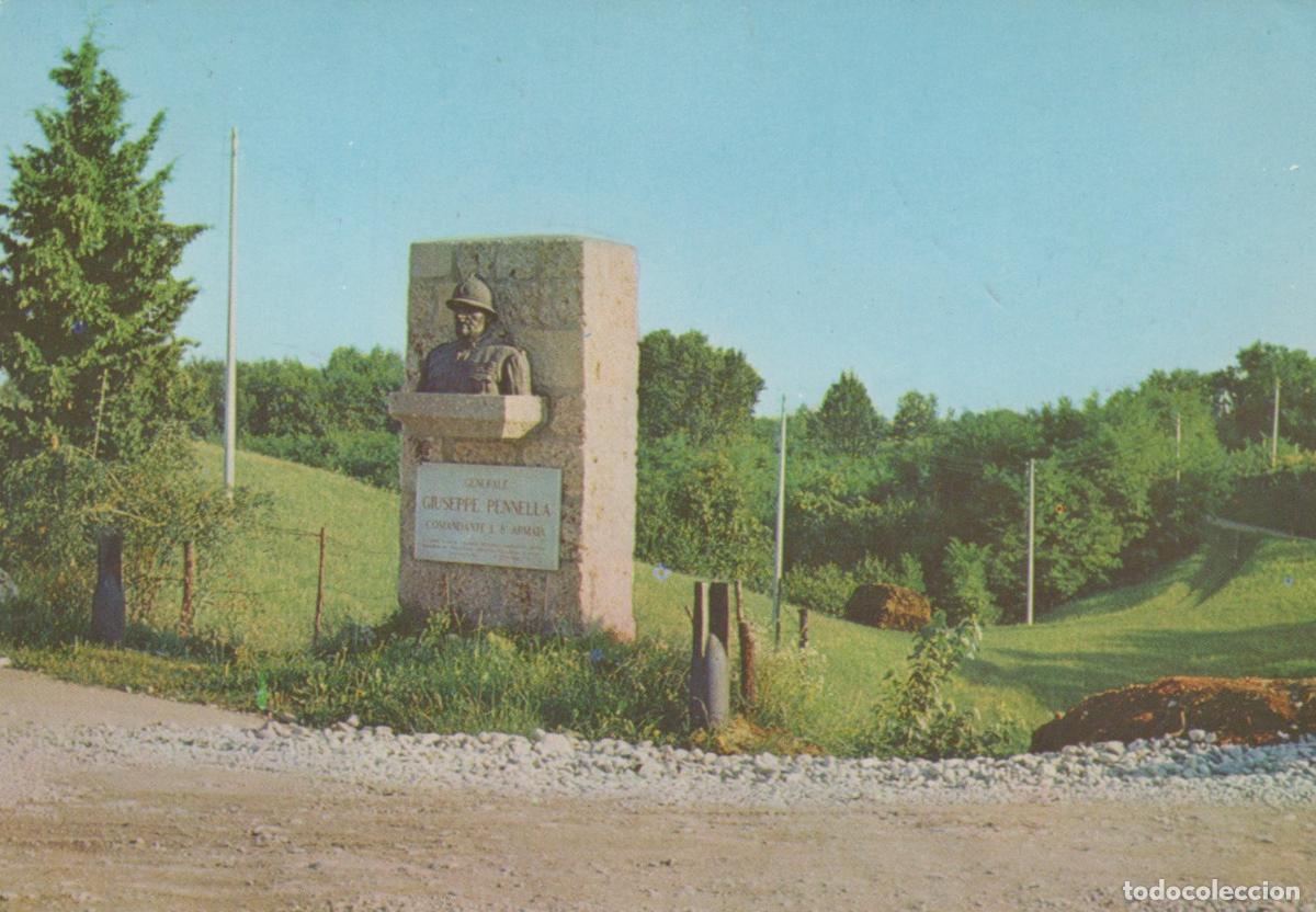 Cartes Postales: Italy Montello Monument To General Giuseppe Pennella Bust Statue *YAN870