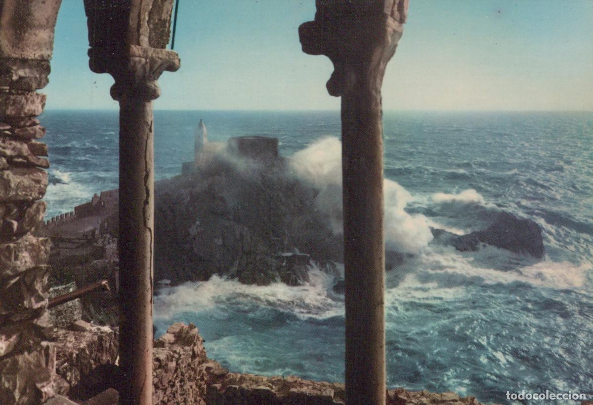 Postais: Italy Portovenere Tidal Wave At San Pietro Rough Sea View From Ancient *YAN875