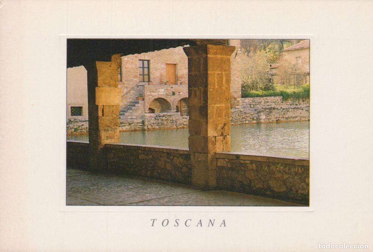 Postais: Italy Bagno Vignoni Historic Thermal Pool and Stone Unposted *YAN647
