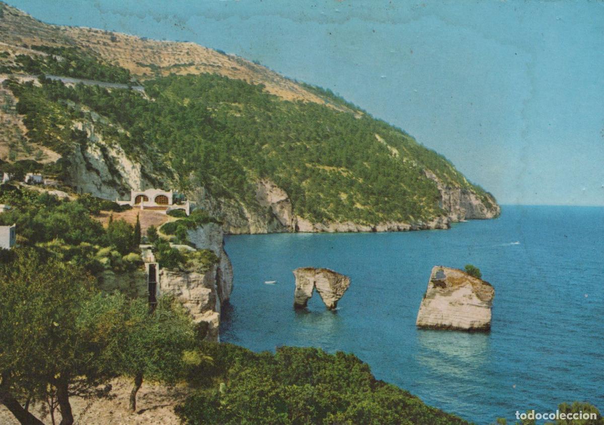 Postais: Italy Vieste Mattinata Gargano Coast Baia Dei Mergoli Sea Stacks *YAN898