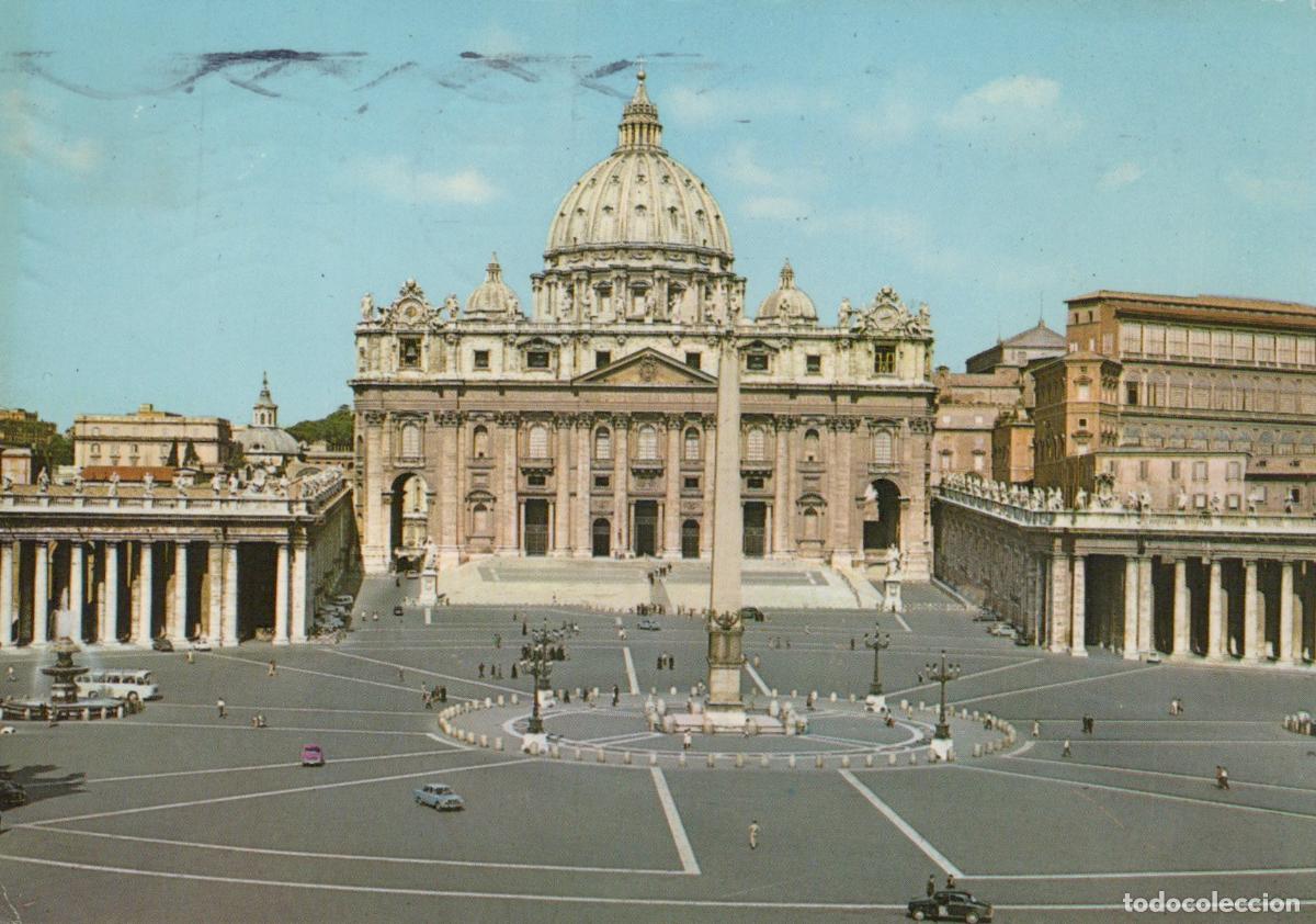 Cartoline: Vatican City Vatican City St Peter S Square Basilica Obelisk *YAN903