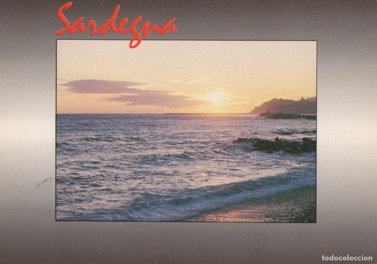 Postais: Italy Sunset Over Mediterranean Sea Coastal Landscape *YAN918